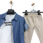 Completo 3 Pezzi Cotone neonato - Jhon Fit