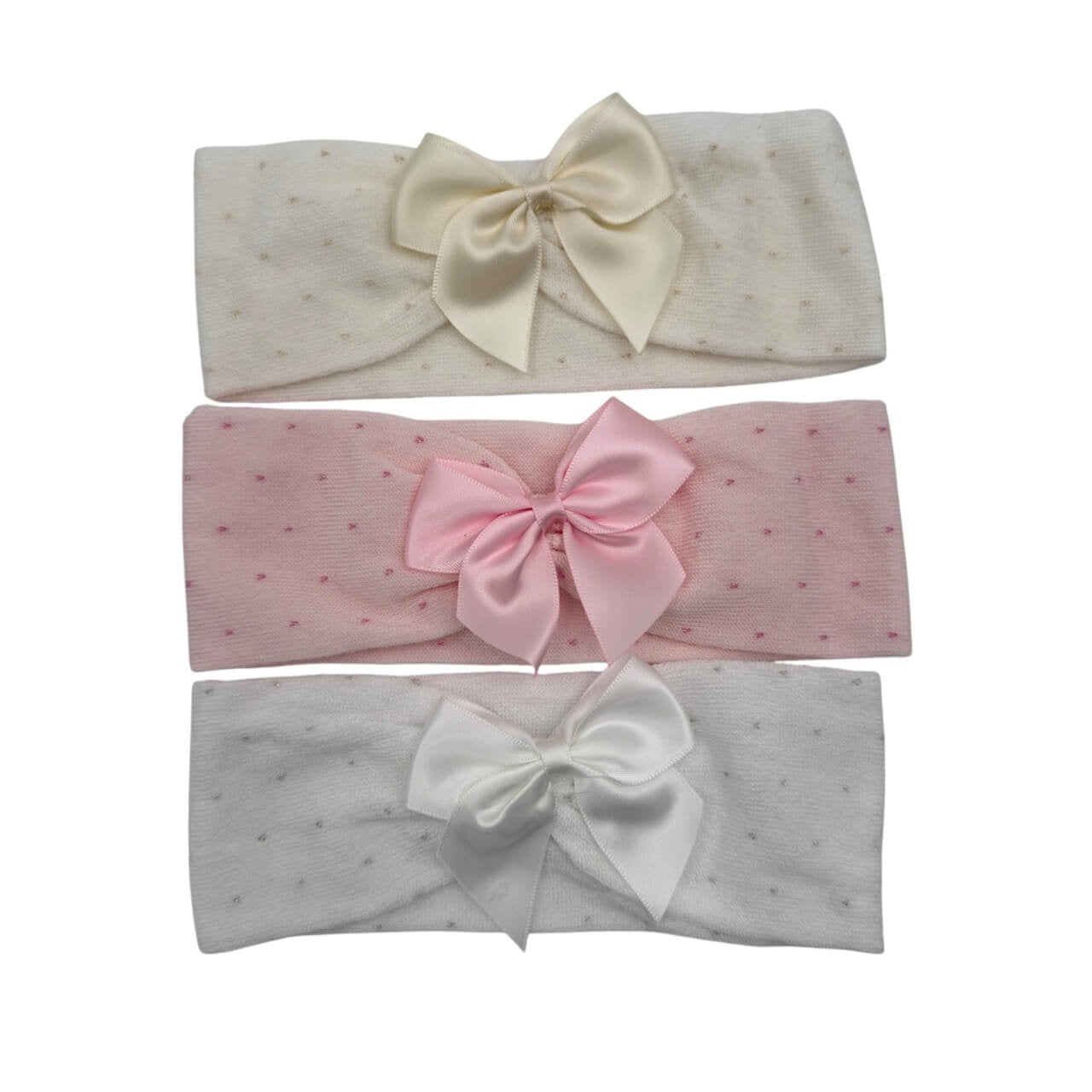 3 Fascie Neonata in Cotone 0/6 Mesi