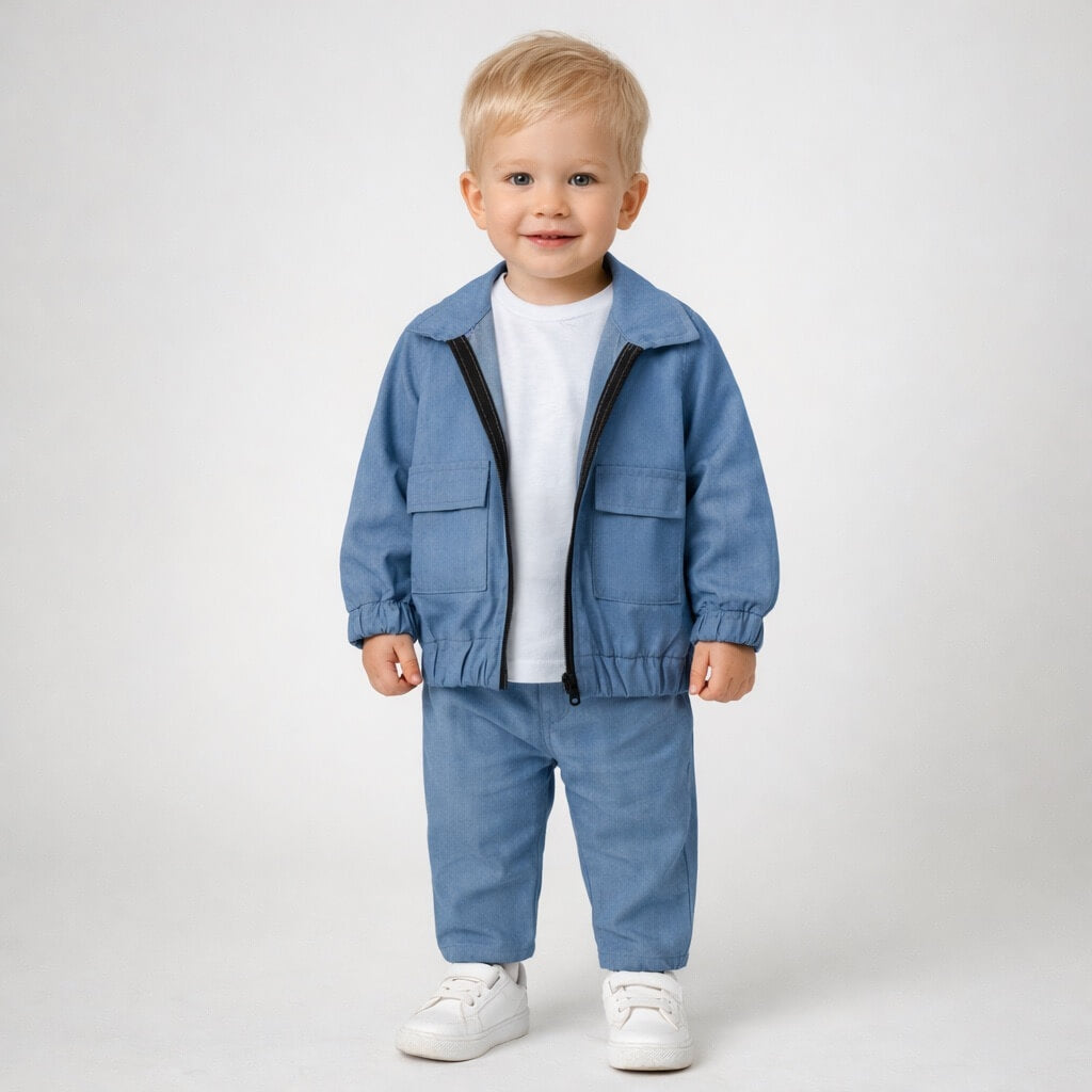 Completo 3 Pezzi Cotone neonato - Jhon Fit