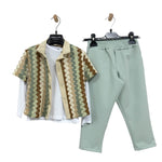 Completo 3 Pezzi Cotone neonato - Jhon Fit