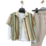 Completo 3 Pezzi Cotone neonato - Jhon Fit