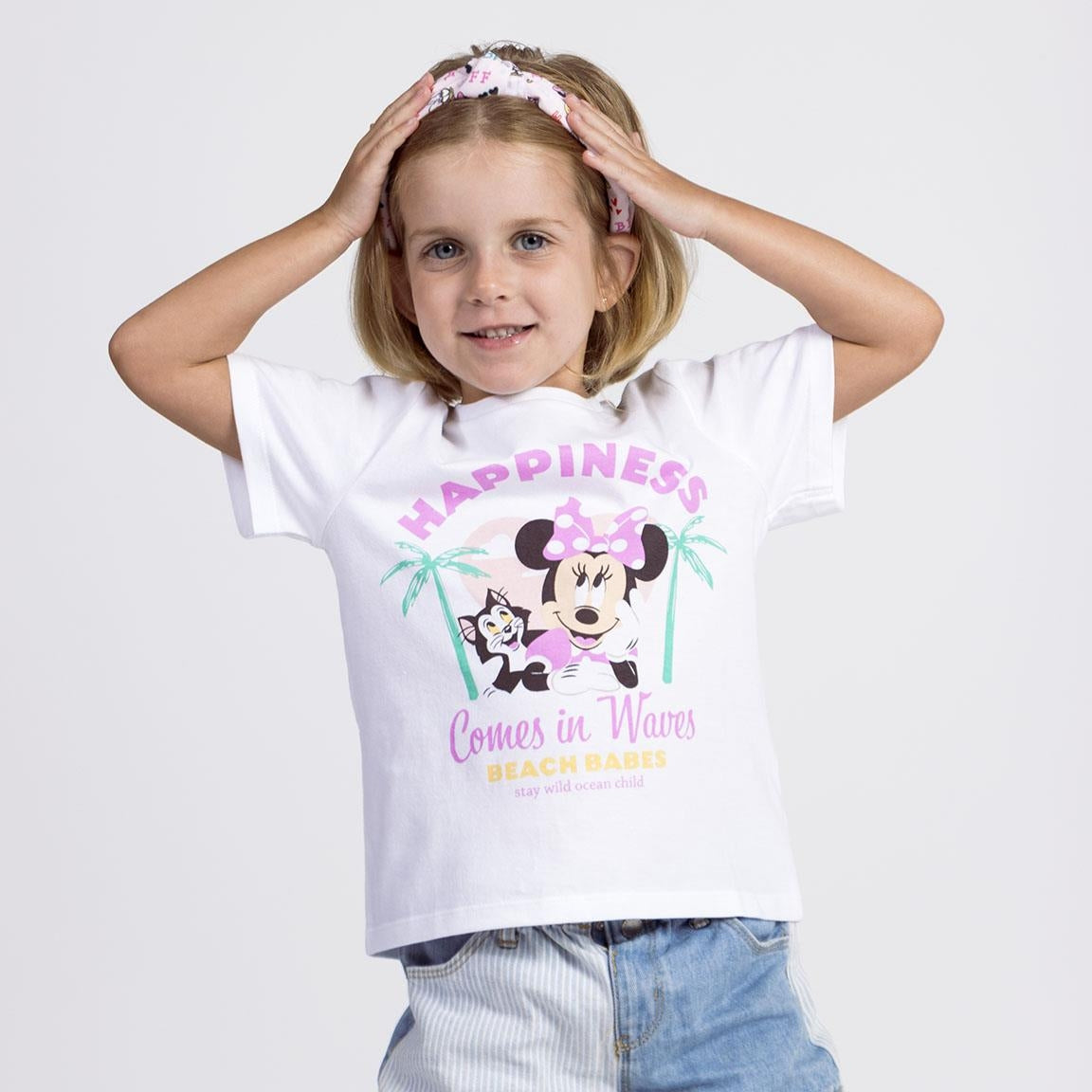T-shirt Minnie 100% Cotone