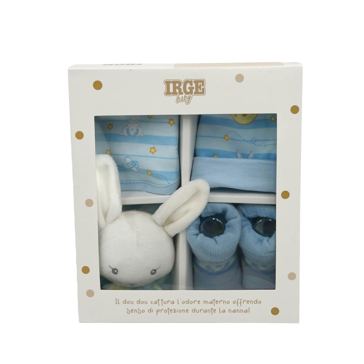 Set Regalo Neonato 4 Pezzi – Irge Baby