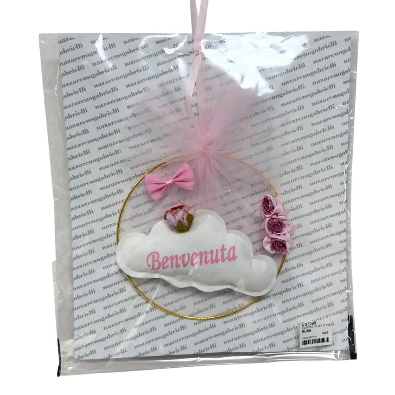 Geburtsschleife/Rosette 50x40 cm