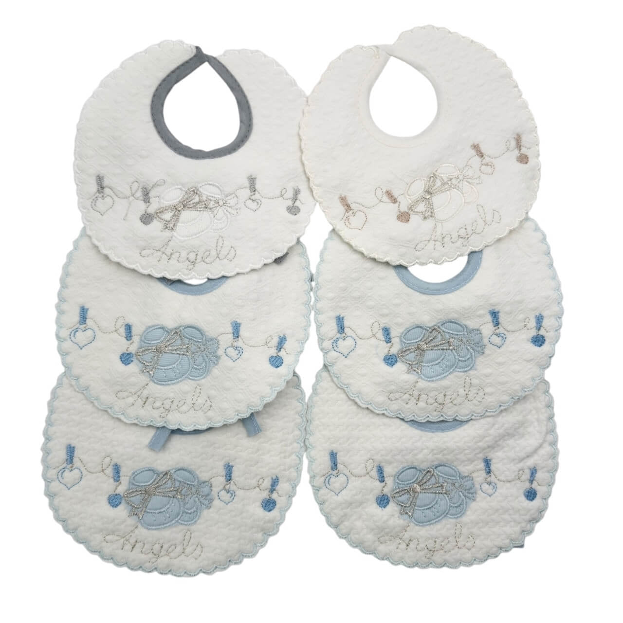6 Jacquard-Bavettes - Nancy