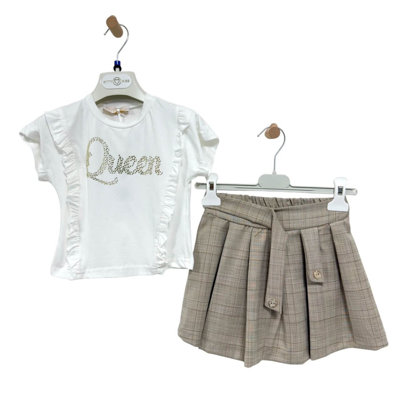 Baby-Mädchen-Outfit aus Baumwolle