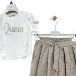 Baby-Mädchen-Outfit aus Baumwolle