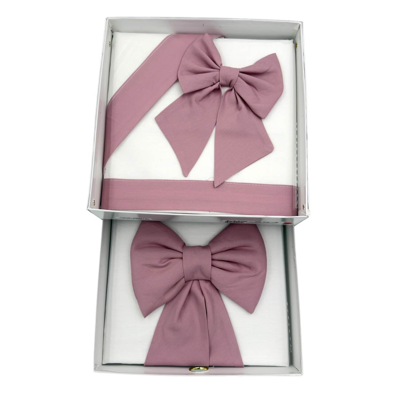 Bettwäsche-Set Schleife + Baumwolldecke für Babybett