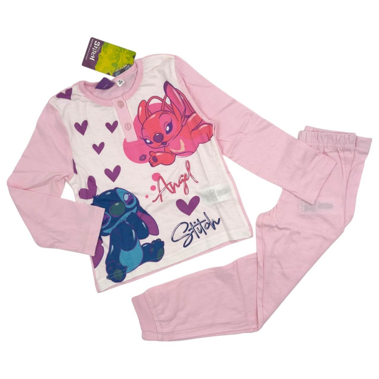 Stitch Pyjama aus Baumwolle