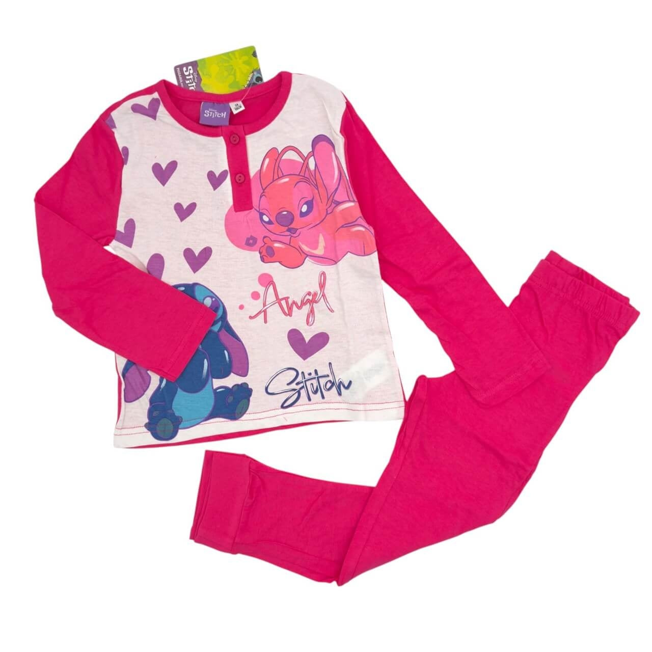 Stitch Pyjama aus Baumwolle
