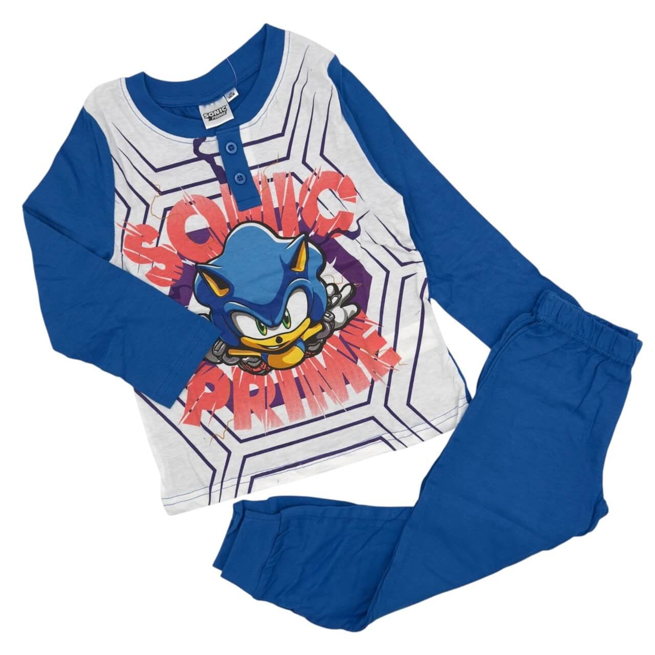 Sonic Baumwollpyjama