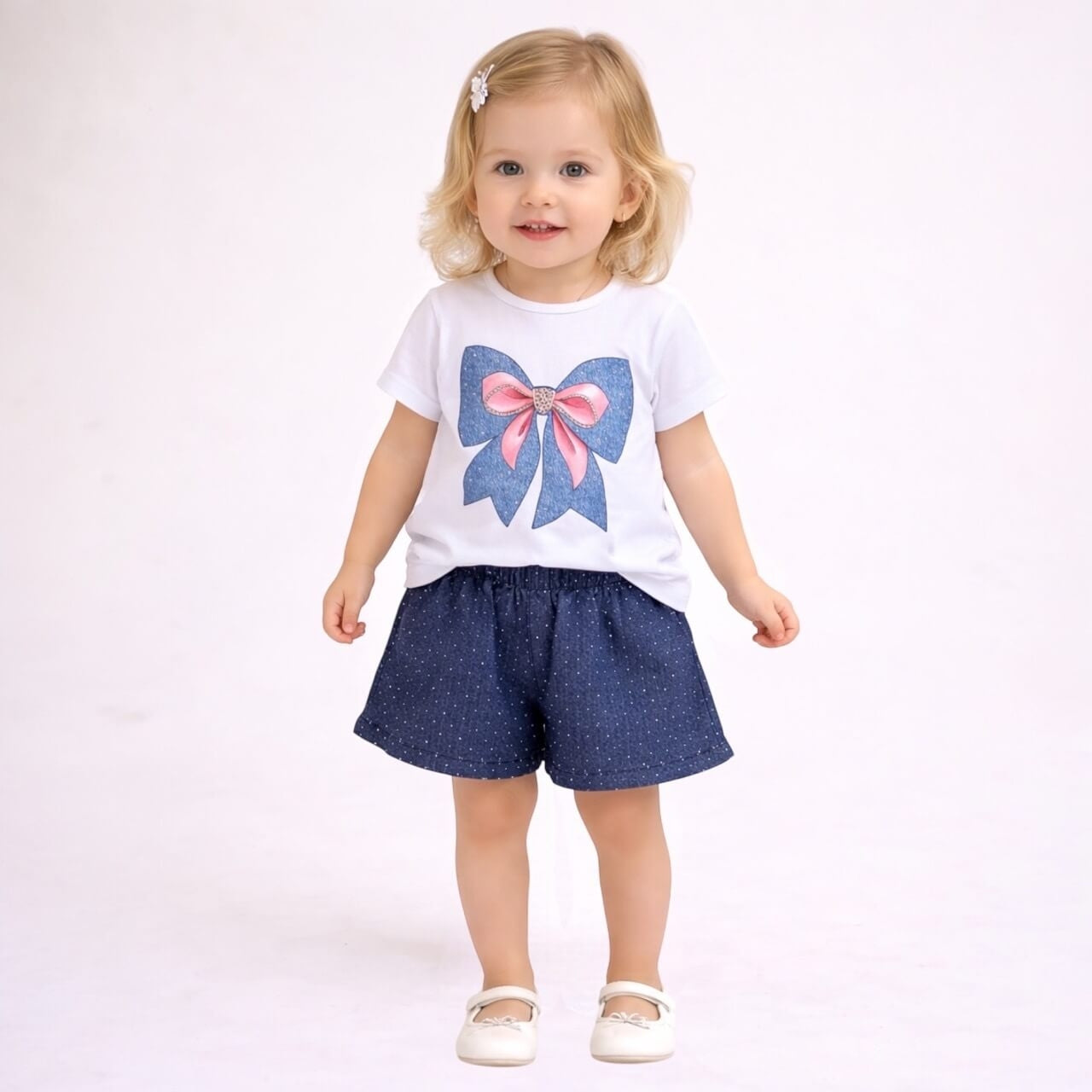 Baby-Mädchen-Baumwoll-Outfit