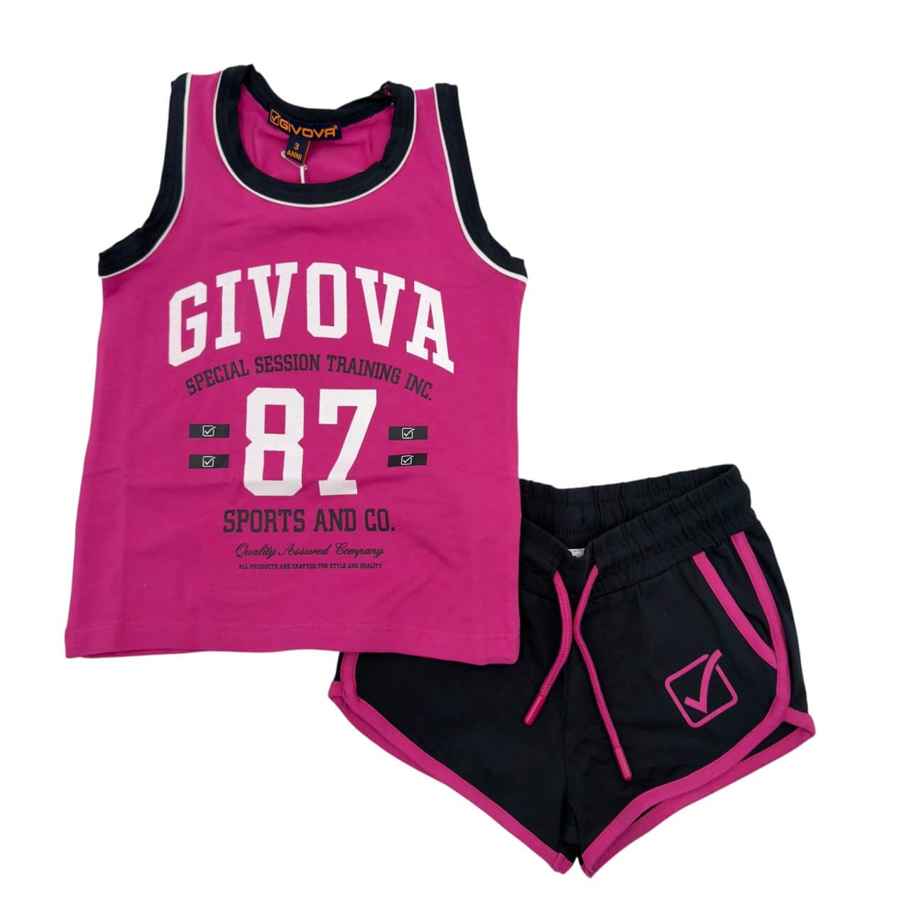 Komplettes Tanktop Mädchen Givova