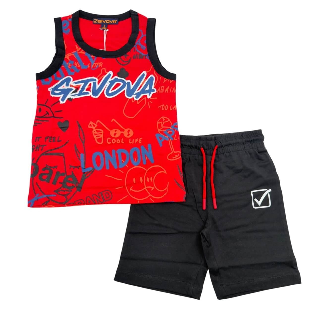 Komplette Tanktop Jungen Givova