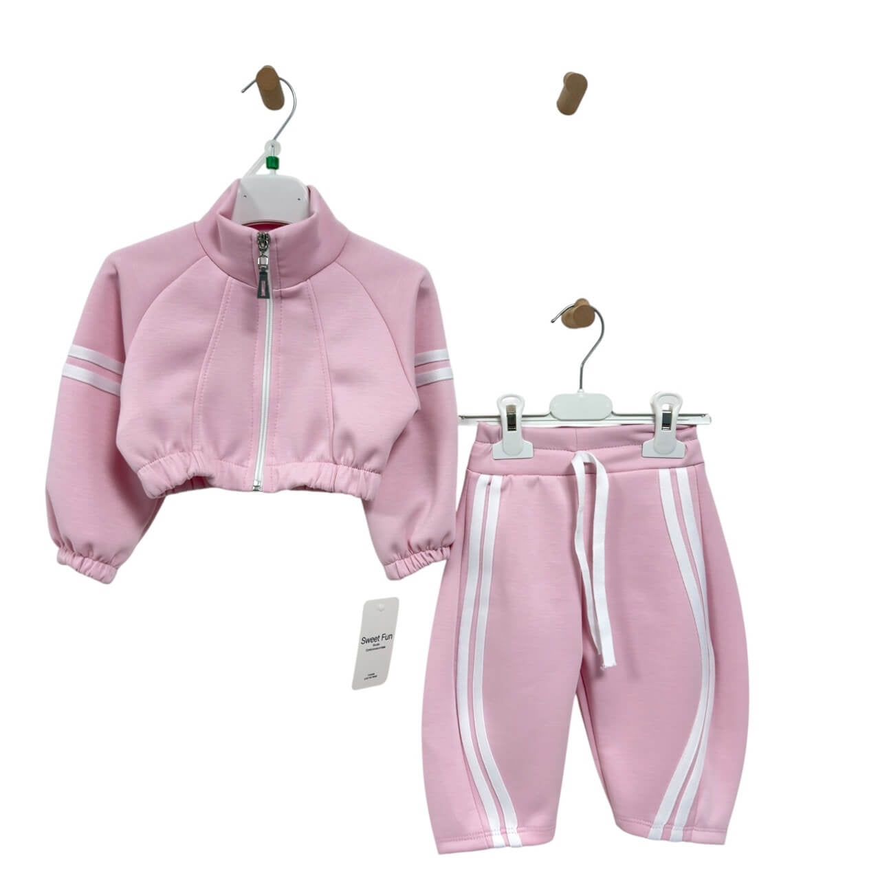 Baby-Overall aus Baumwolle mit Ballonärmeln
