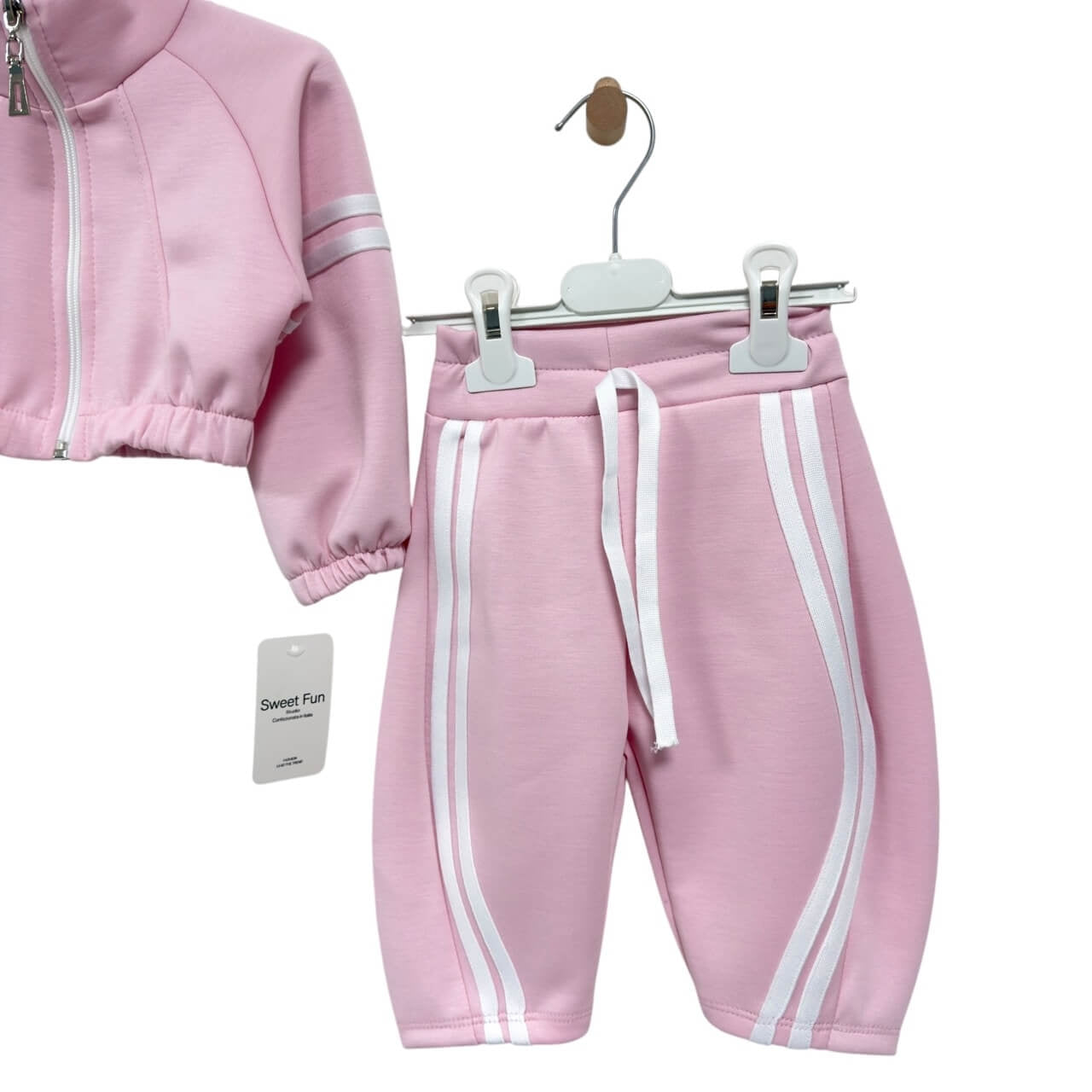 Baby-Overall aus Baumwolle mit Ballonärmeln