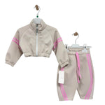 Baby-Overall aus Baumwolle mit Ballonärmeln