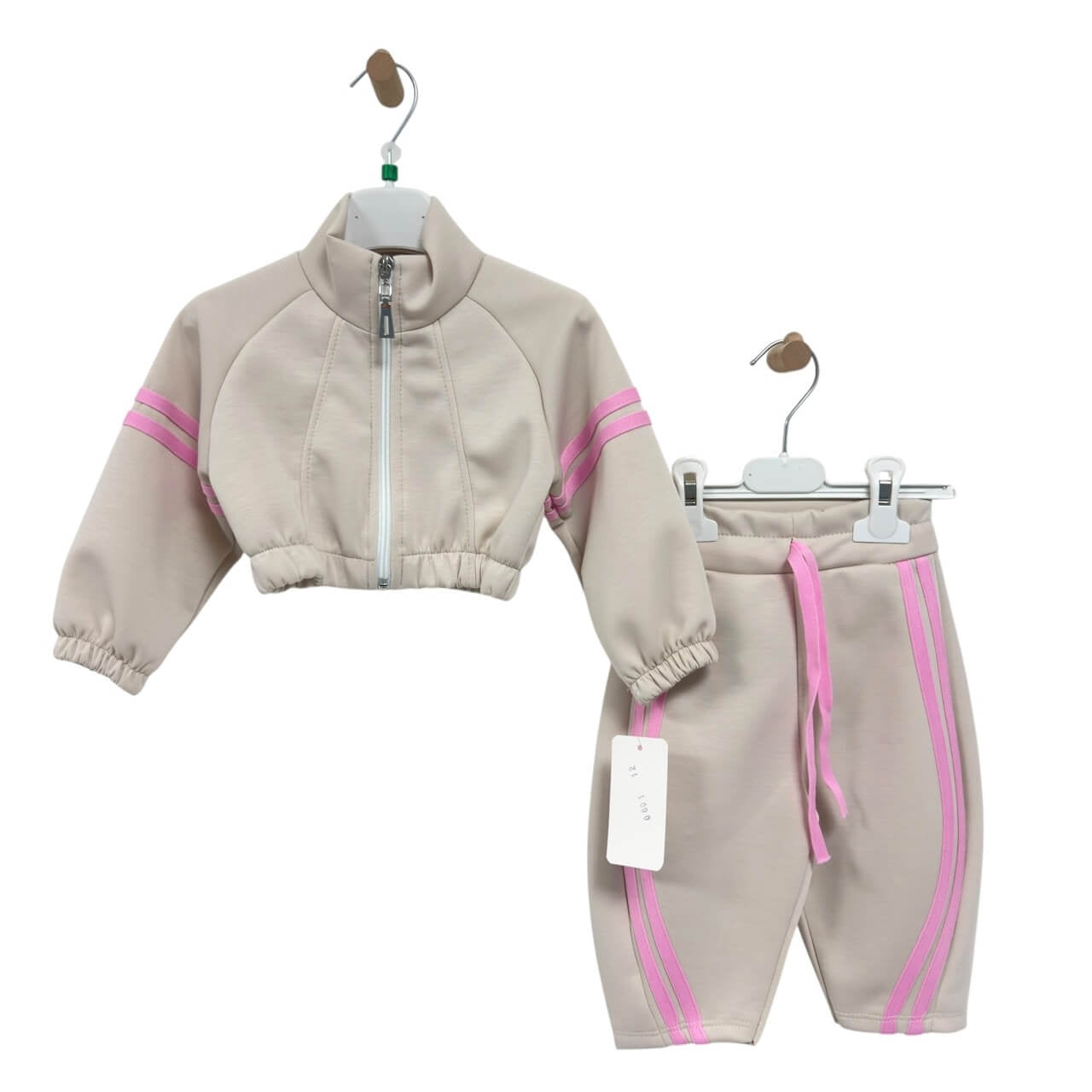 Baby-Overall aus Baumwolle mit Ballonärmeln