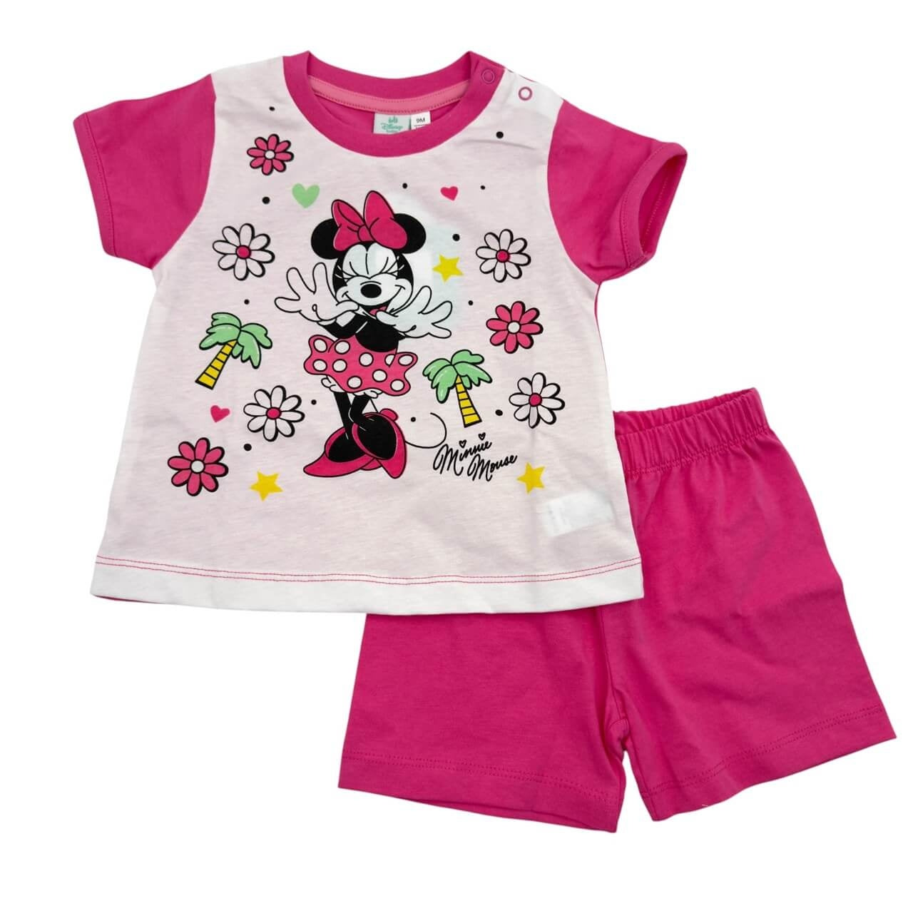 Kurzer Baumwollpyjama „Disney Minnie“