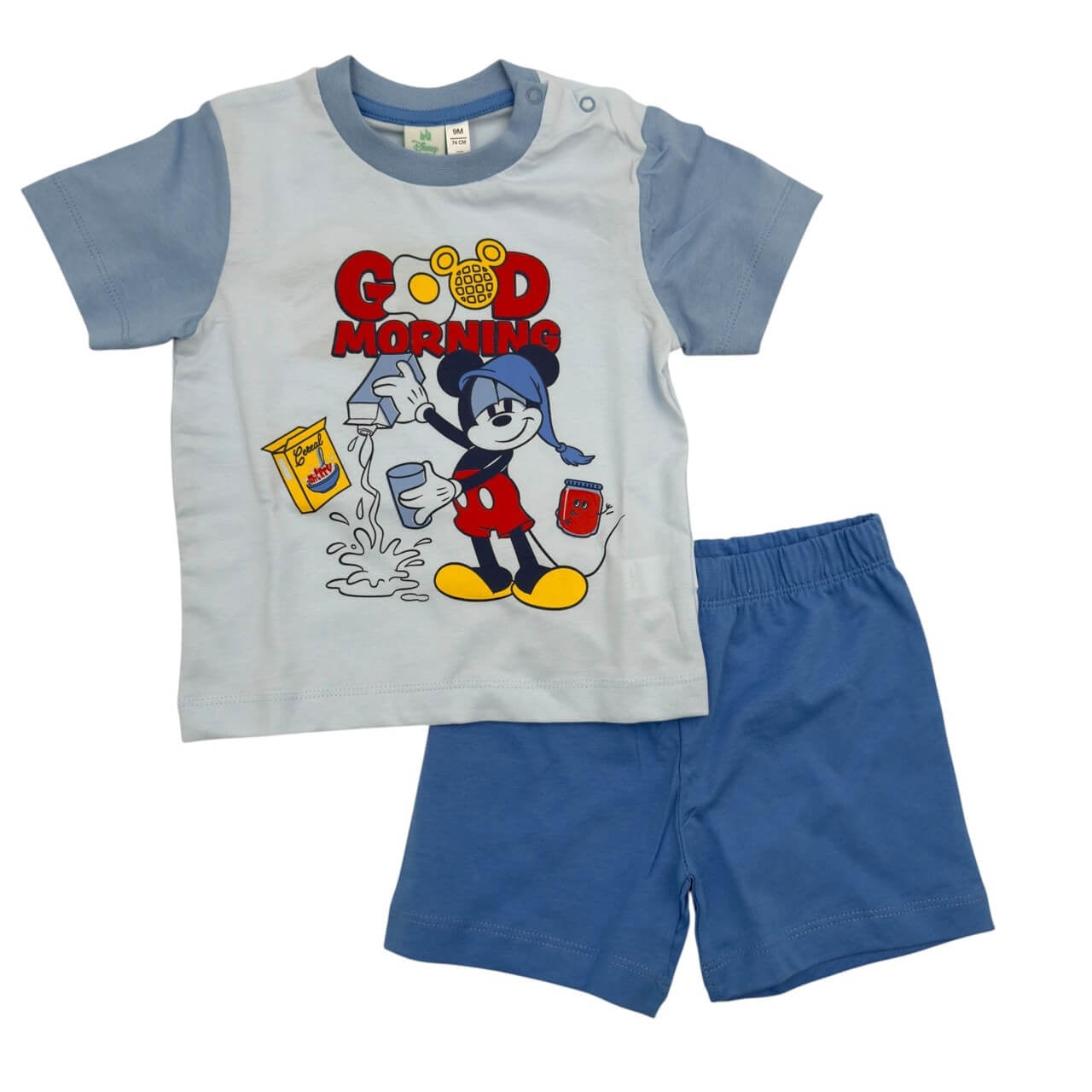 Kurzer Disney-Mickey-Maus-Baumwollpyjama