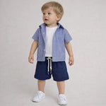 3-teiliges Babyset aus Baumwolle 