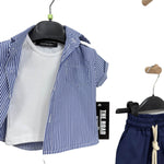 3-teiliges Babyset aus Baumwolle 