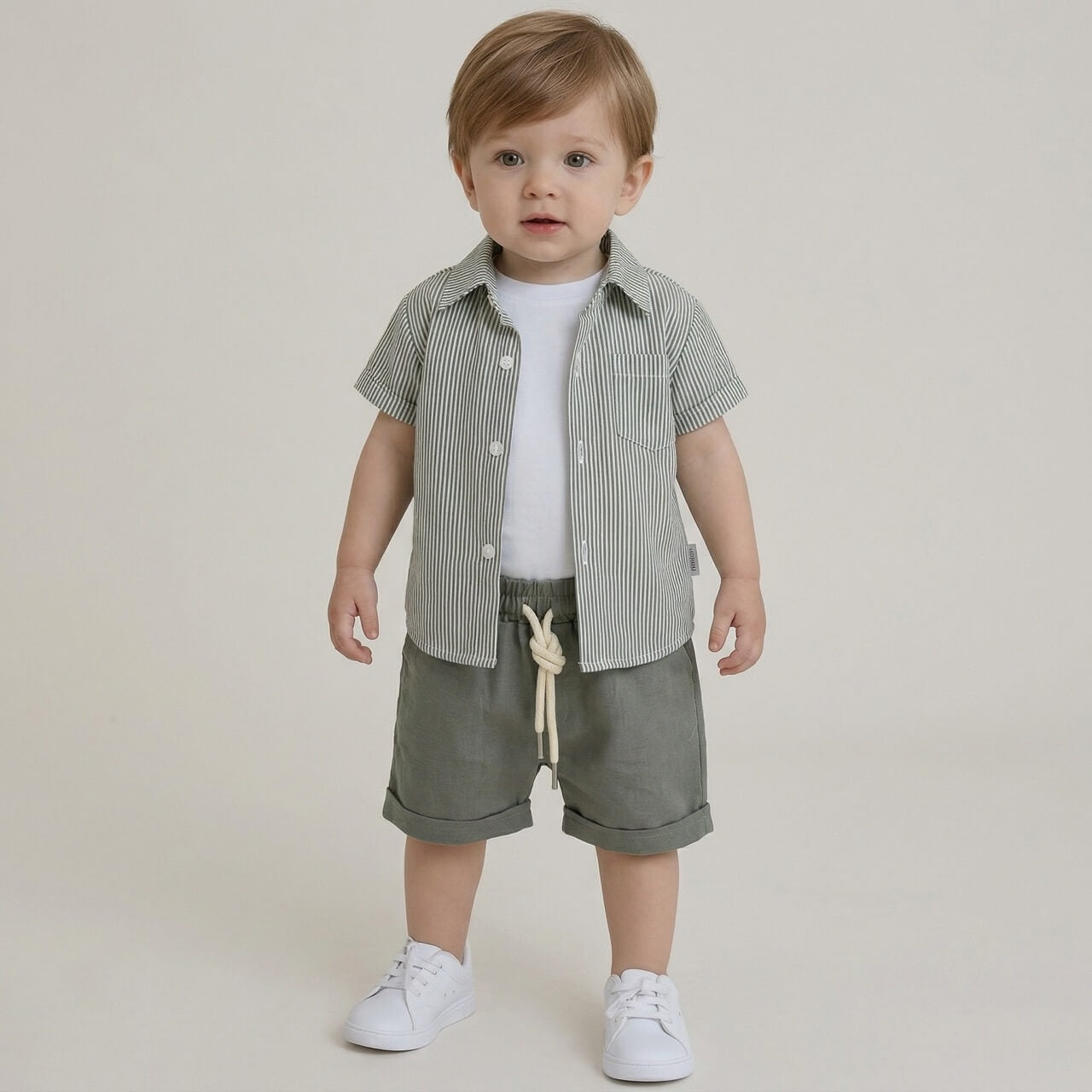 3-teiliges Babyset aus Baumwolle 