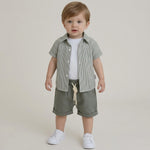 3-teiliges Babyset aus Baumwolle 