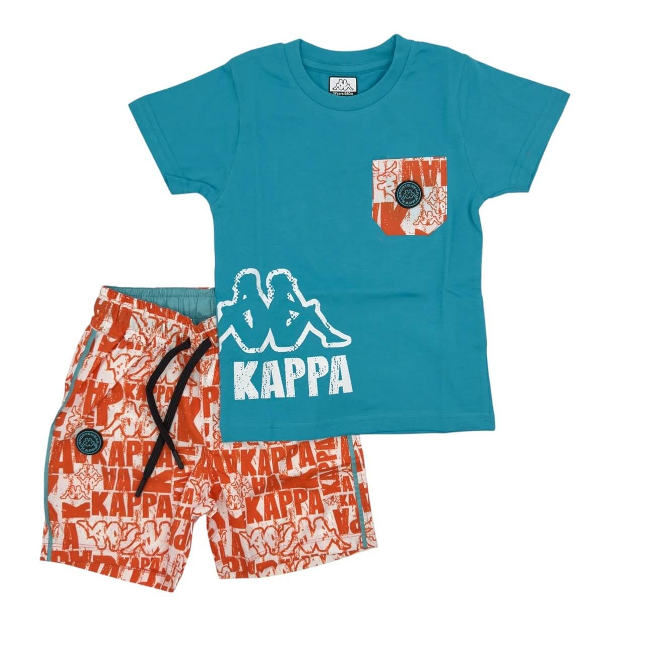Completo Mare Con costume Ragazzo Kappa