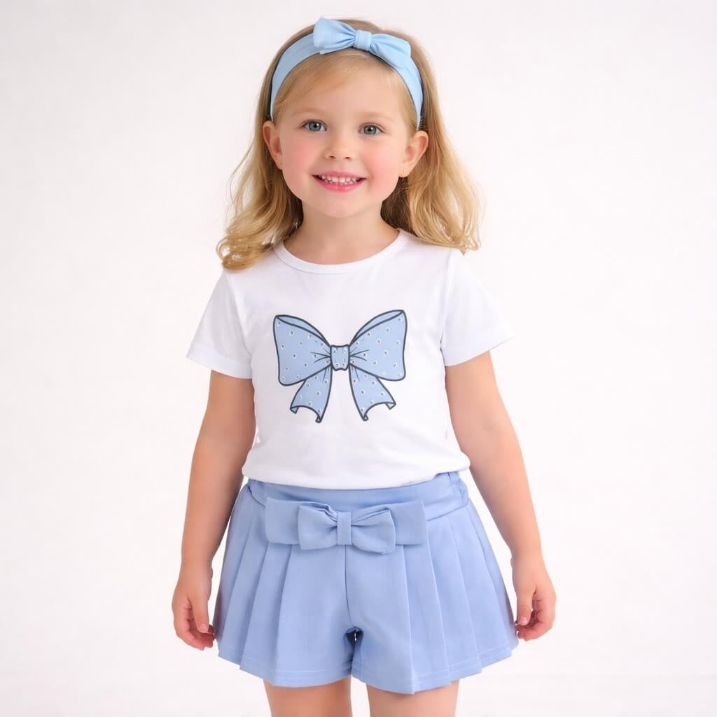 Baby-Mädchen-Outfit aus Baumwolle