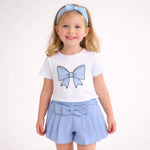 Baby-Mädchen-Outfit aus Baumwolle