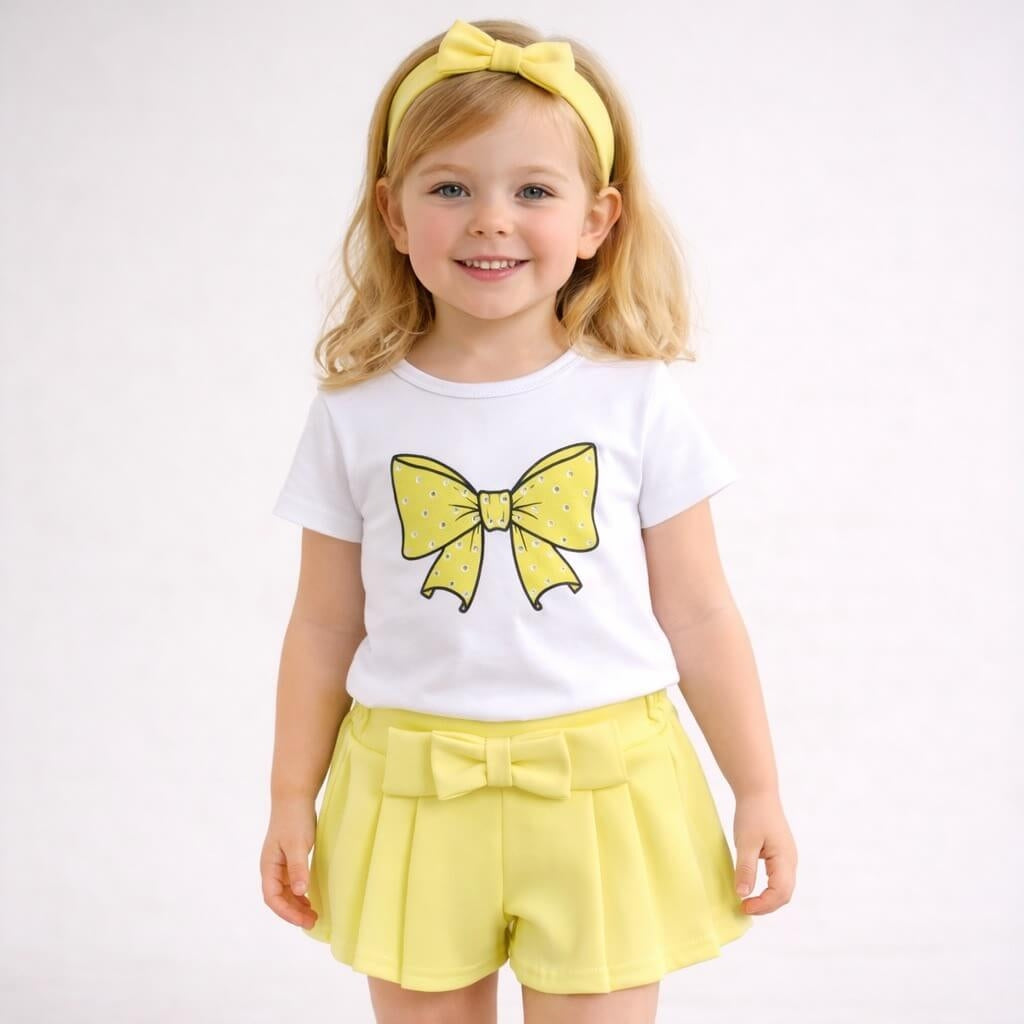Baby-Mädchen-Outfit aus Baumwolle