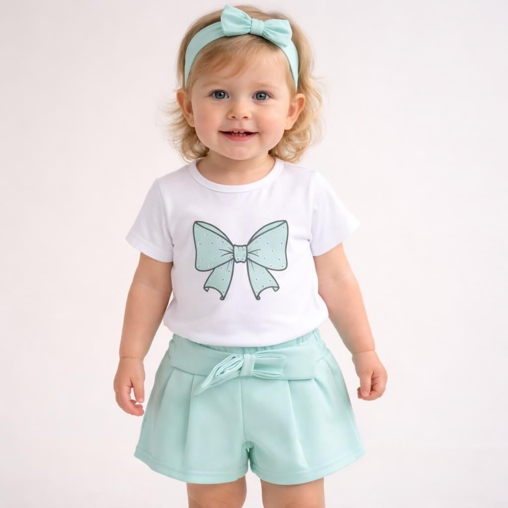Baby-Mädchen-Baumwoll-Outfit