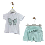 Baby-Mädchen-Baumwoll-Outfit