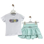 Baby-Mädchen-Baumwoll-Outfit