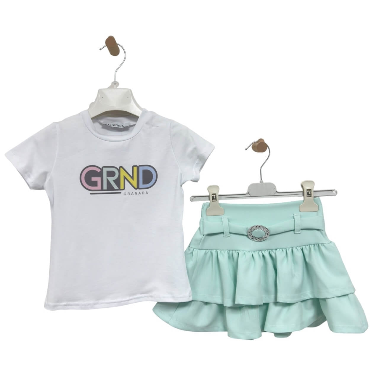 Baby-Mädchen-Baumwoll-Outfit