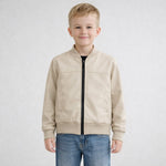 Jacke aus Kunstleder für Jungen