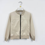Jacke aus Kunstleder für Jungen