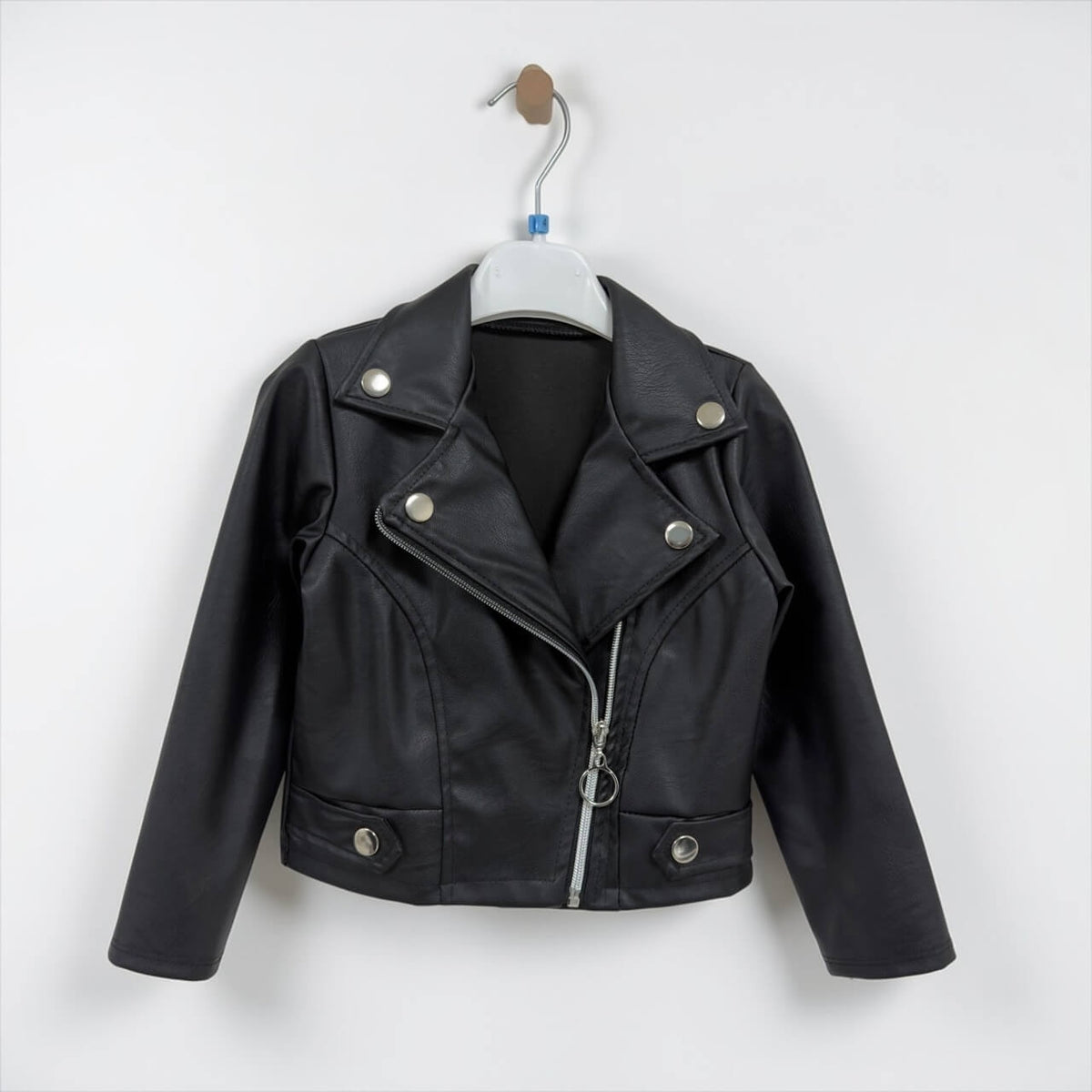Kunstlederjacke für Kleinkinder