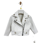 Kunstlederjacke für Neugeborene