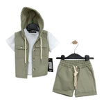 3-teiliges Babyset aus Baumwolle 