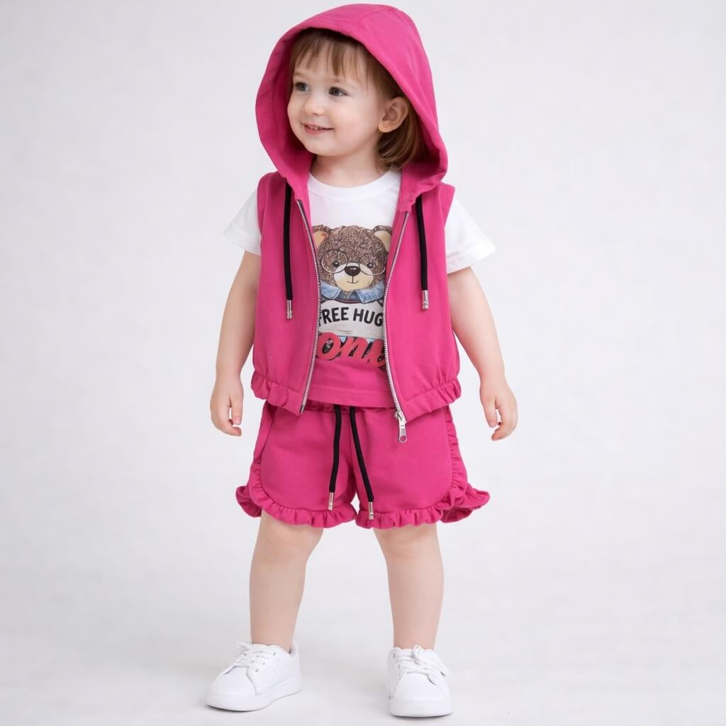 3-teiliges Baby-Set aus Baumwolle