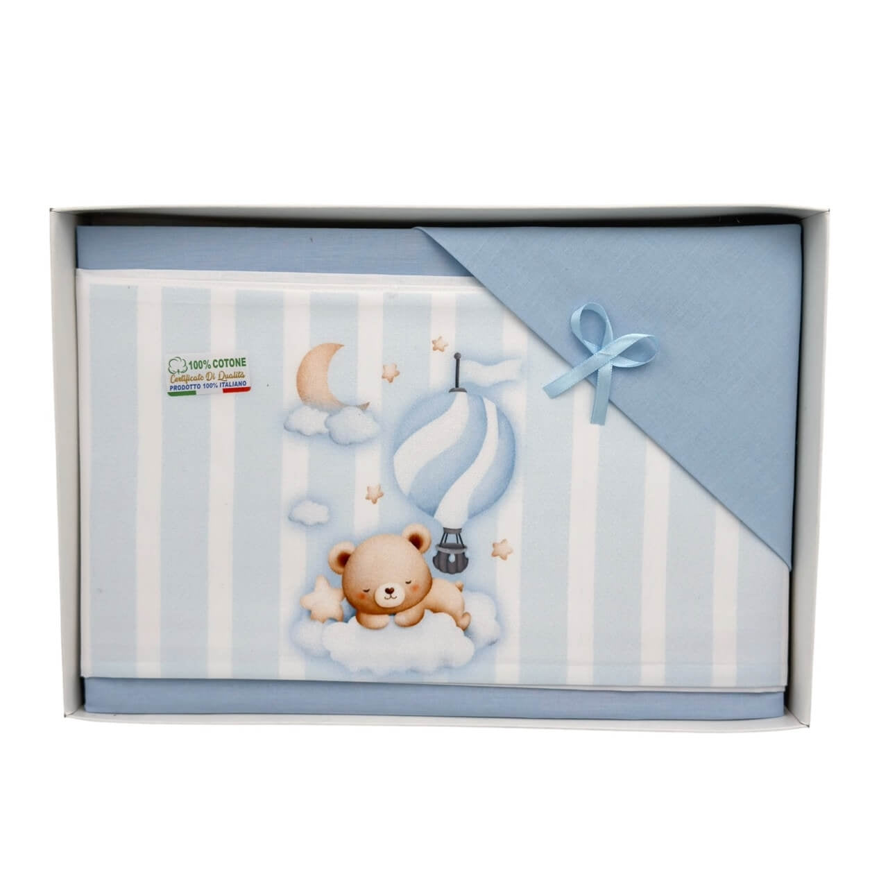 Komplettes Wiegen-/Kinderbett-Set, 100 % Baumwolle