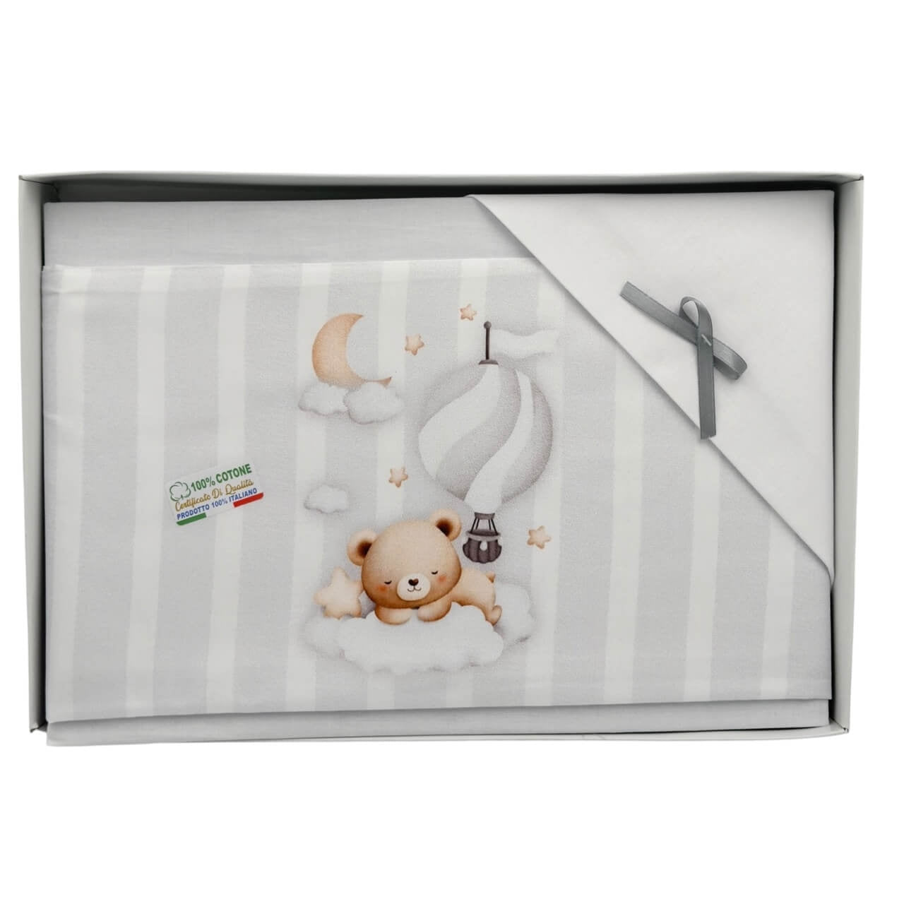 Komplettes Wiegen-/Kinderbett-Set, 100 % Baumwolle