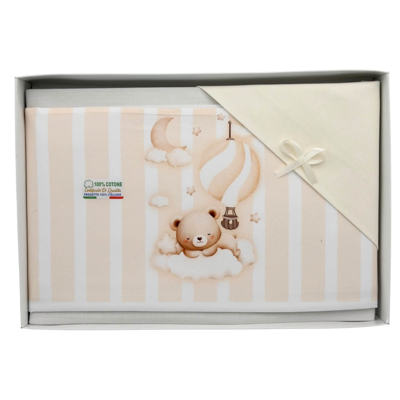 Completo Culla/Lettino Batuffolini 100% Cotone