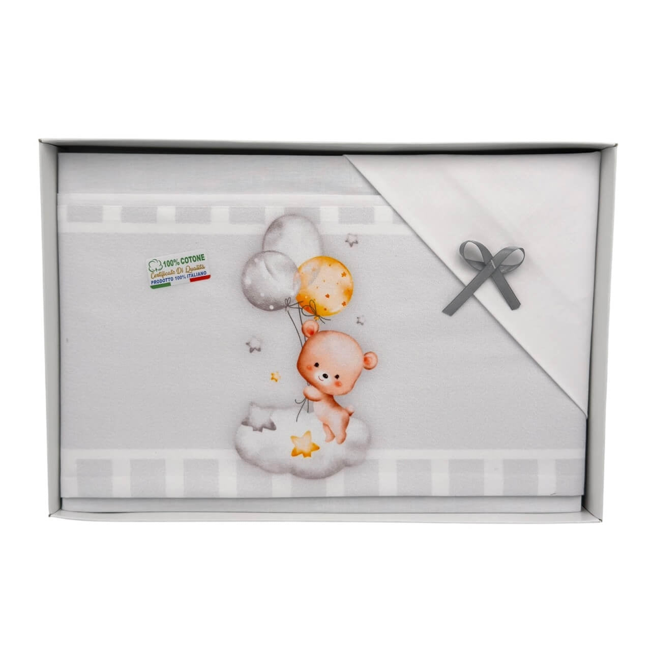 Completo Culla/Lettino Batuffolini 100% Cotone