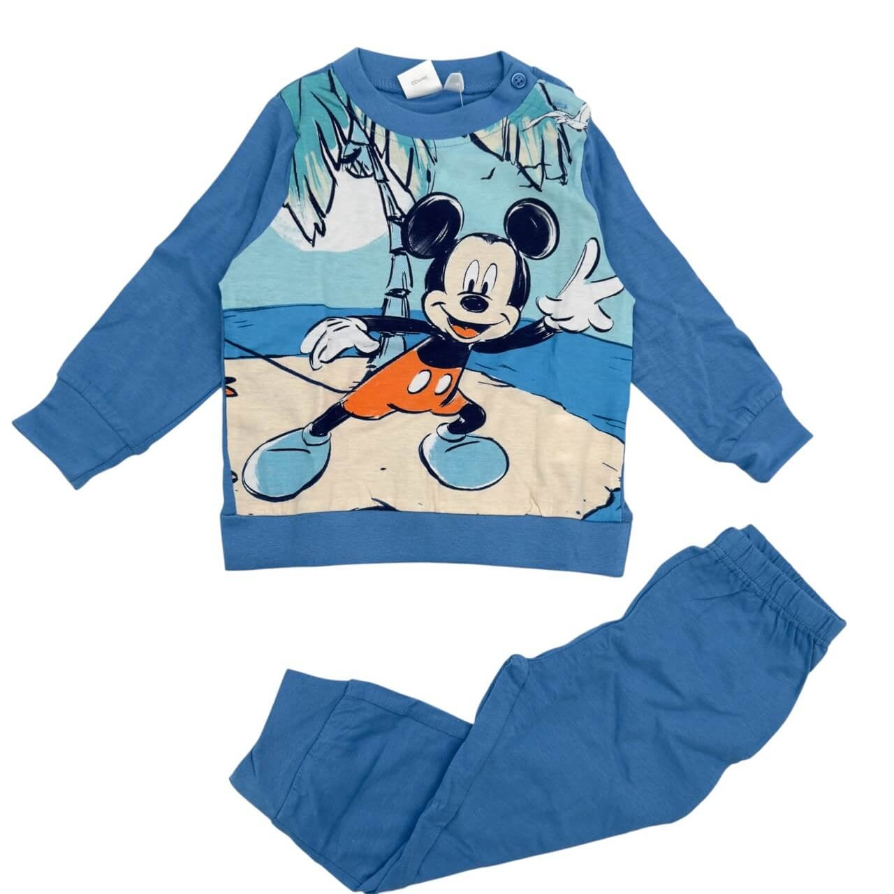 Pigiama in Cotone Mickey Mouse