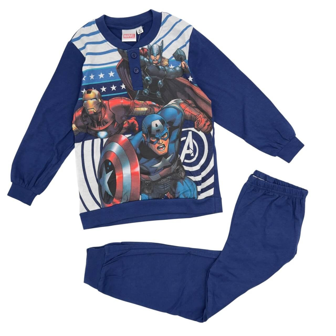 Avengers Schlafanzug aus Baumwolle