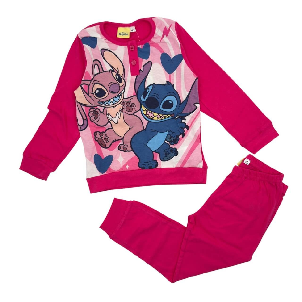 Stitch Pyjama aus Baumwolle