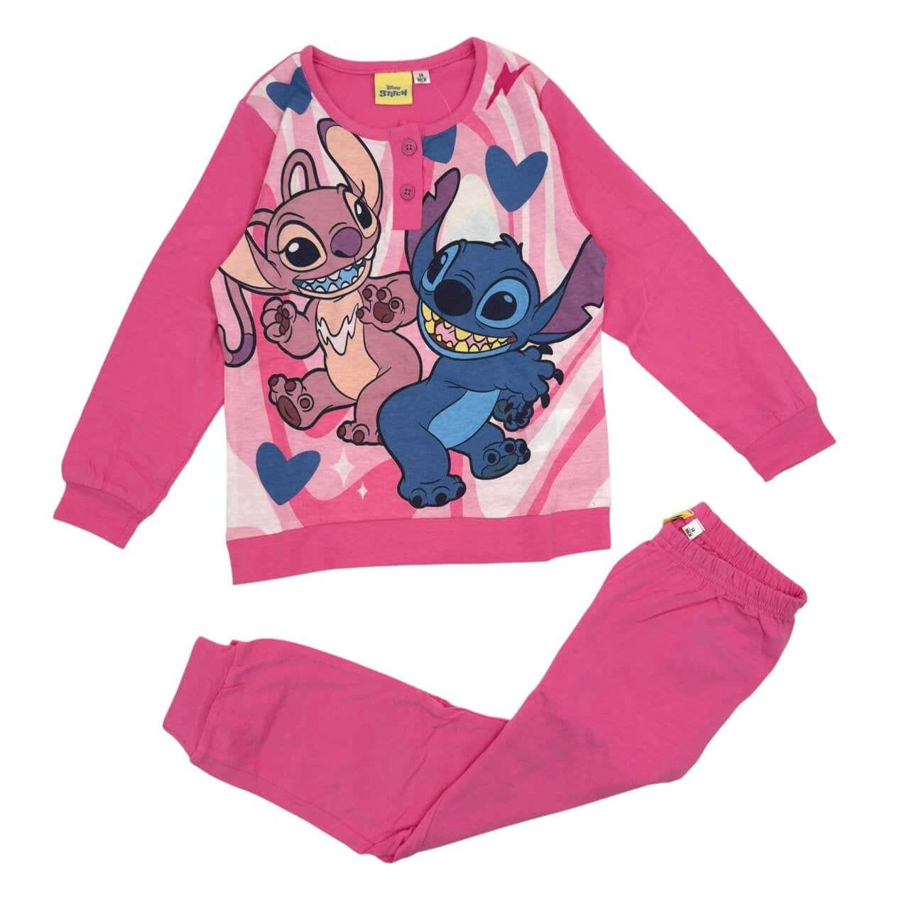 Stitch Pyjama aus Baumwolle